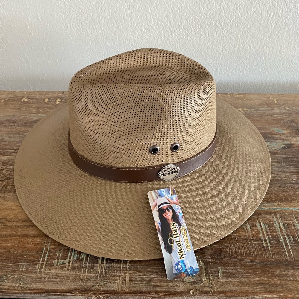 Brown Nicol Hats in Large